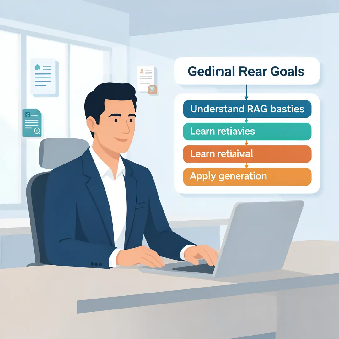 Step 3: Illustration for step: Set clear goals related to What Is Retrieval-Augmented Generation and How Doe