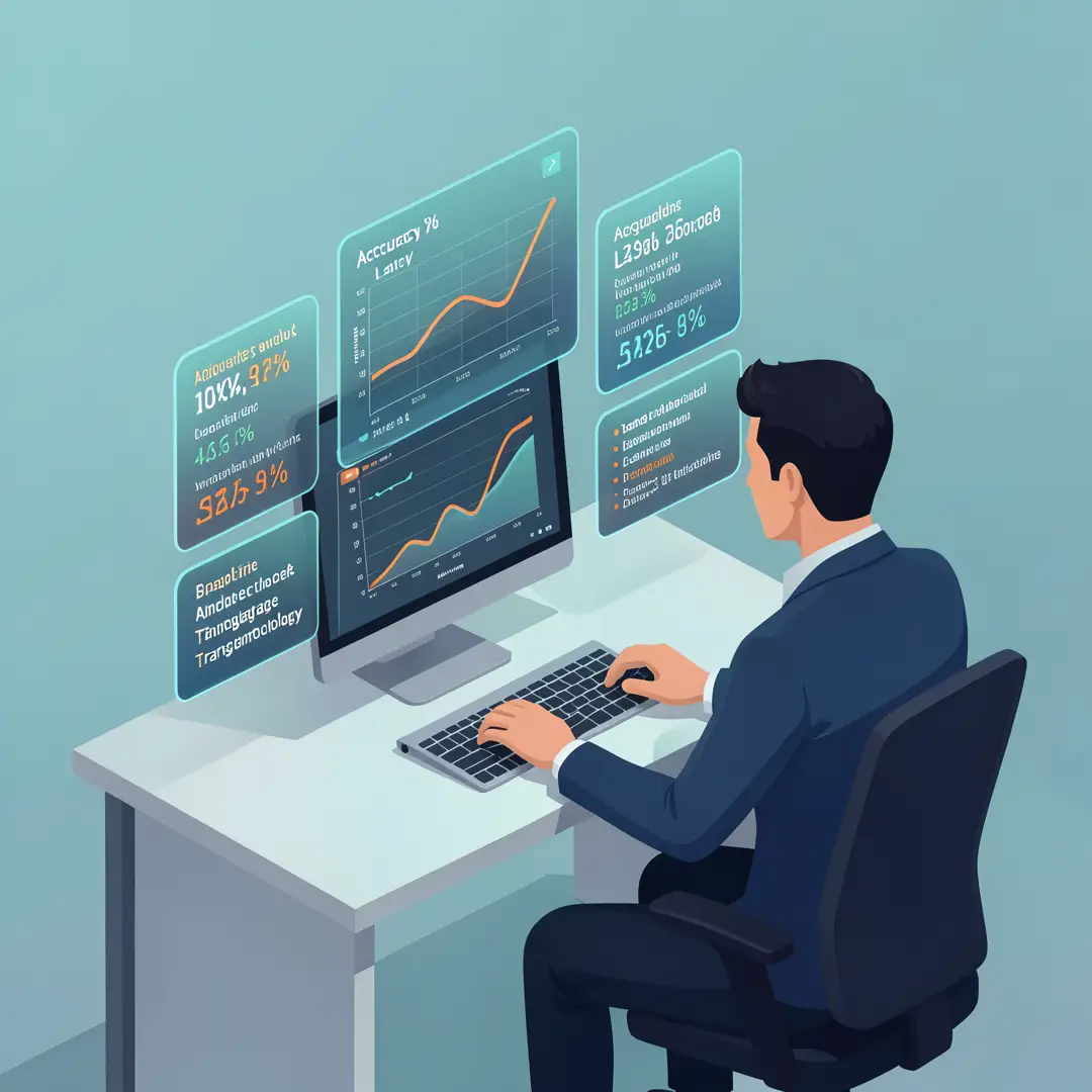 Step 6: Illustration for step: Monitor your progress related to The Technology Behind Real-Time Language Tra