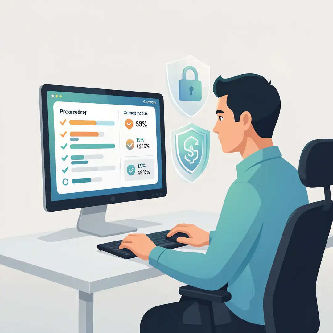 Step 6: Illustration for step: Monitor your progress related to What Is Confidential Computing and How Does
