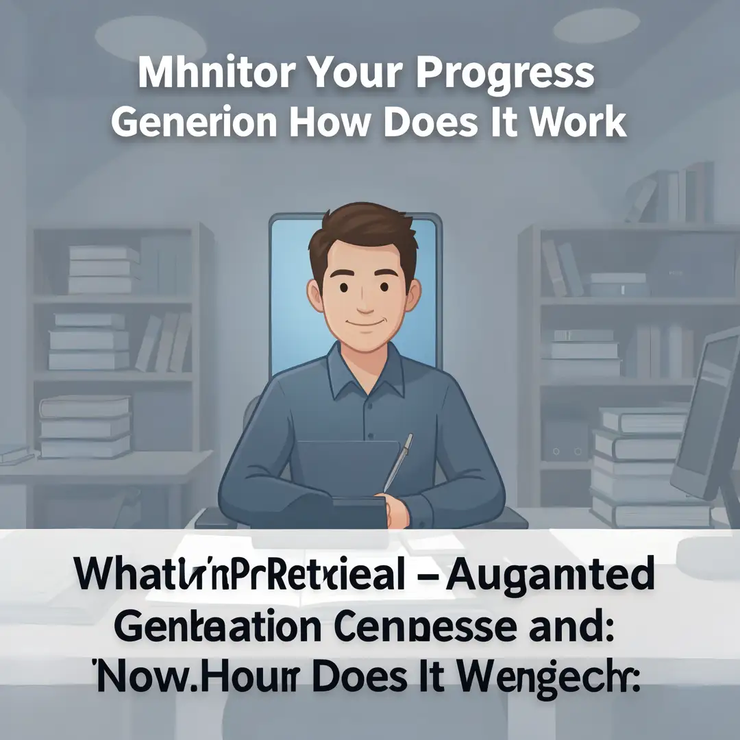 Step 6: Illustration for step: Monitor your progress related to What Is Retrieval-Augmented Generation and H